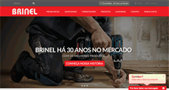 Desktop Screenshot of brinel.com.br